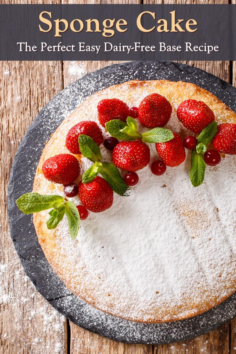  A classic sponge cake made dairy-free? Yes, it's possible and we'll show you how