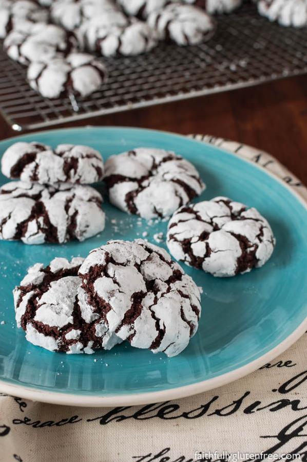  A cookie that is both gluten-free and chocolatey? Yes, please!