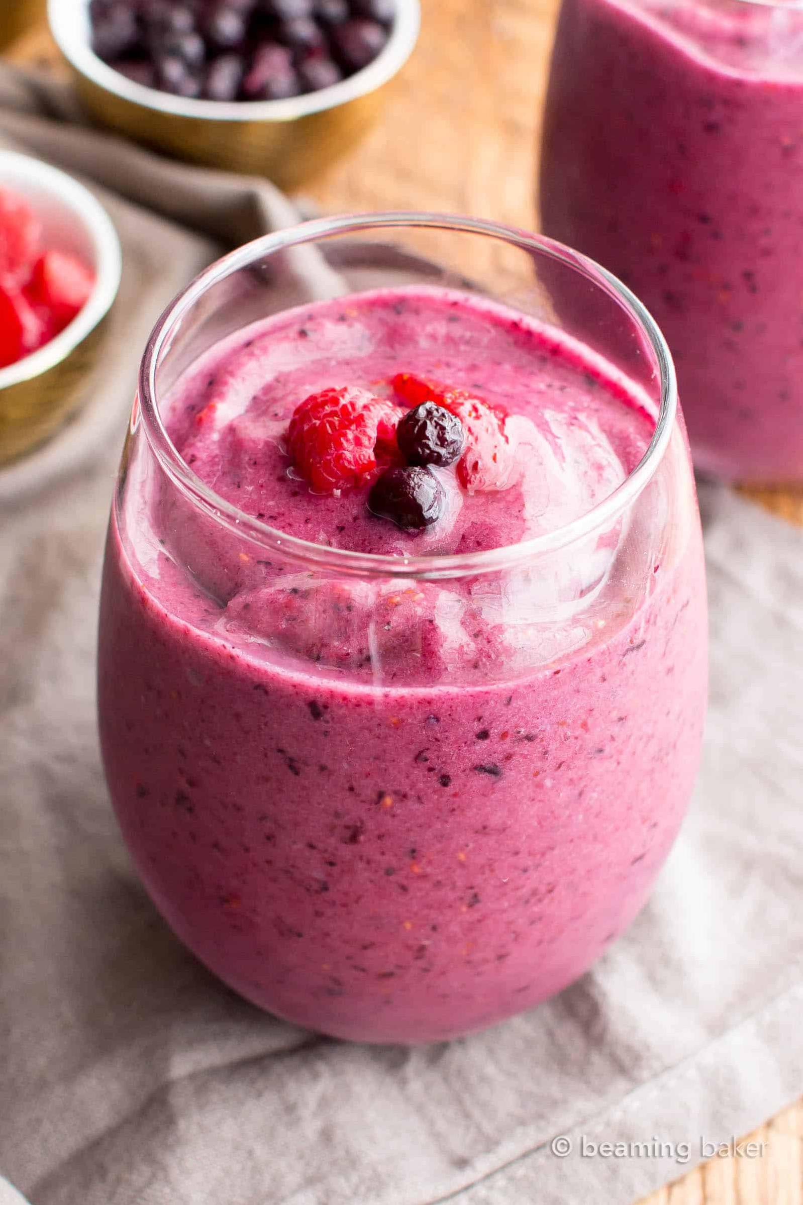  A dairy-free smoothie to nourish your body and soul