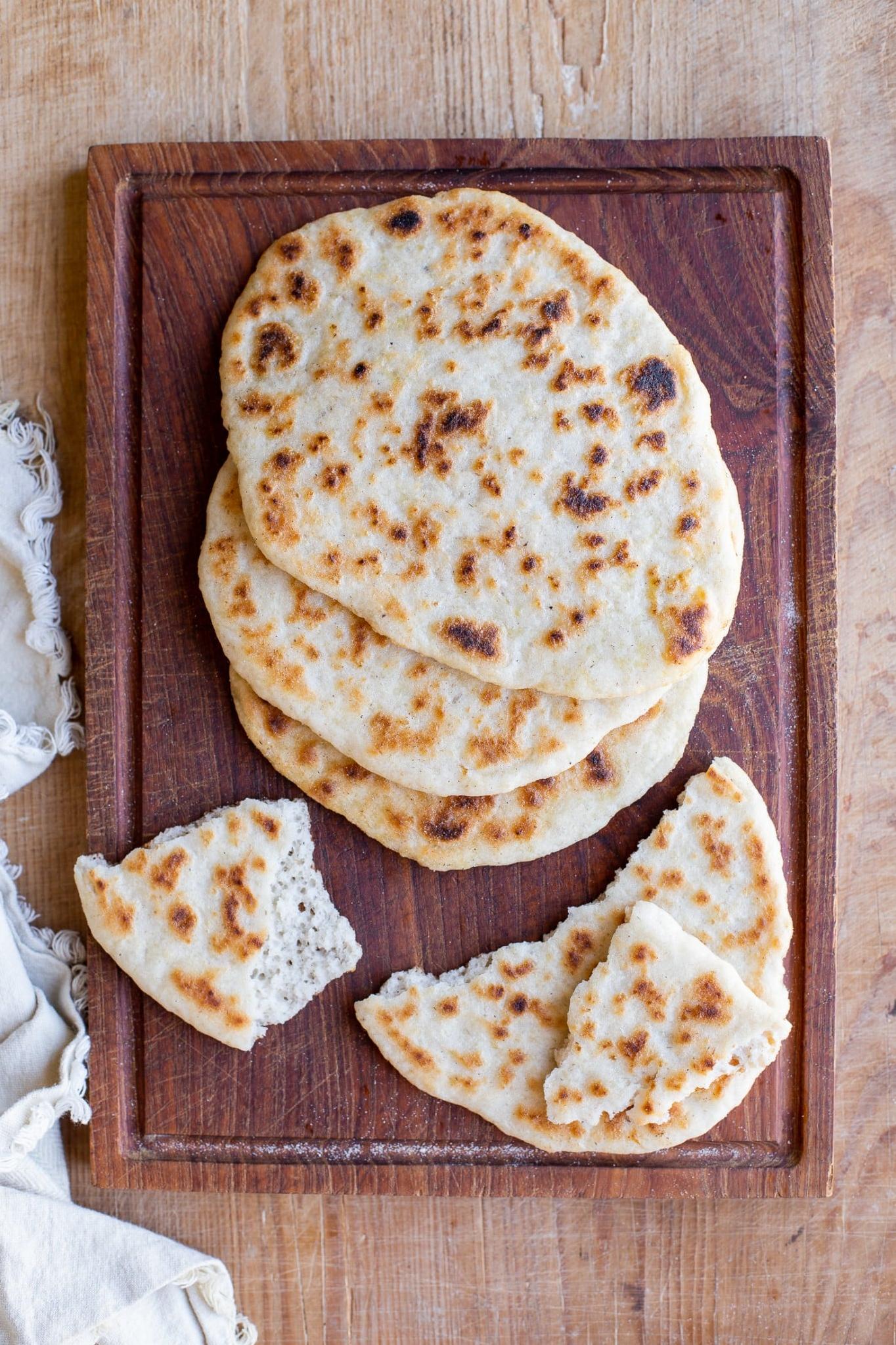  A gluten-free and yeast-free delight: this flat bread will become your new favorite