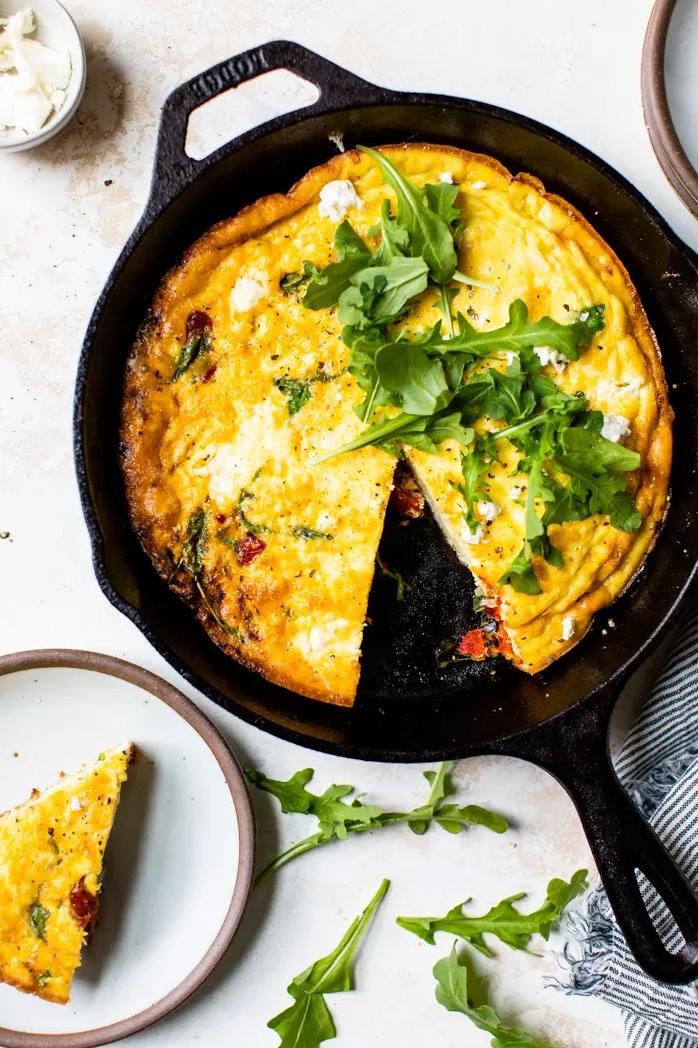  A gluten-free omelet that's *almost* too pretty to eat