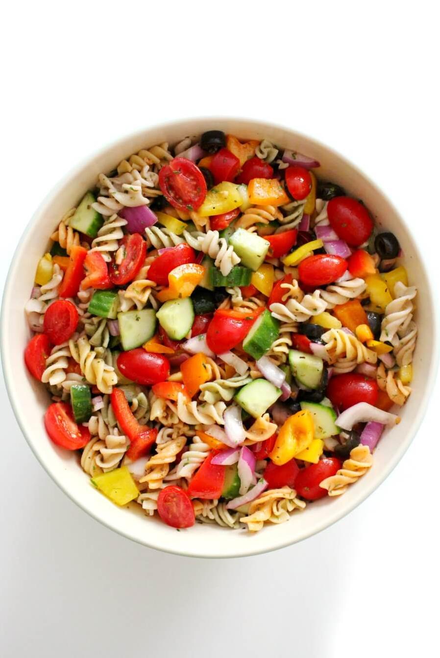  A gluten-free pasta salad that's easy to make, and a great option for a refreshing summer meal