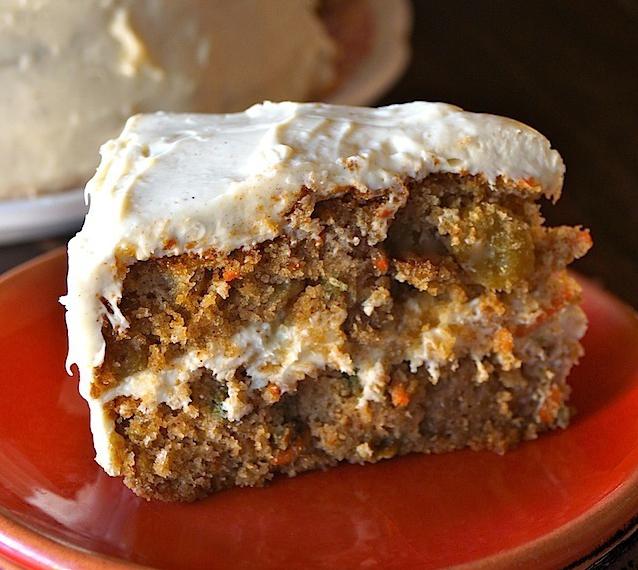  A slice of heaven: Spiced carrot cake