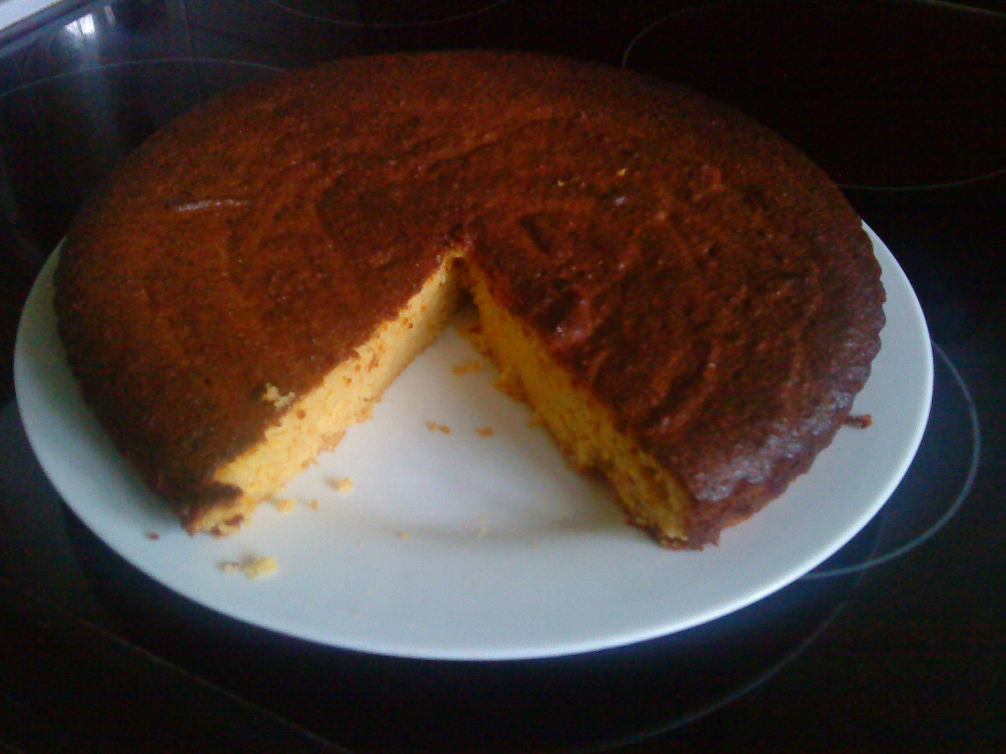  A slice of sunshine on your plate, Orange Almond Cake.