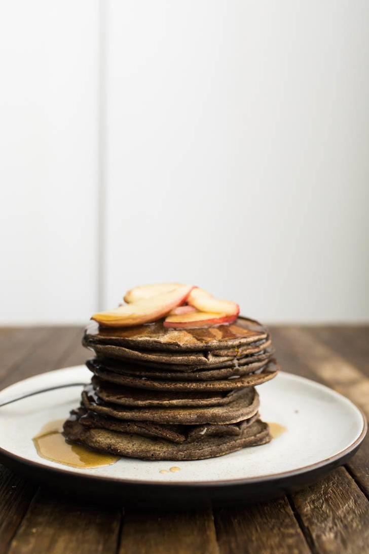  A stack of pancakes just got healthy with these gluten-free pancakes!