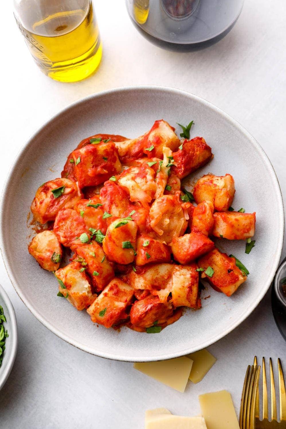  A warm plate of comforting gnocchi goodness is just a few steps away.