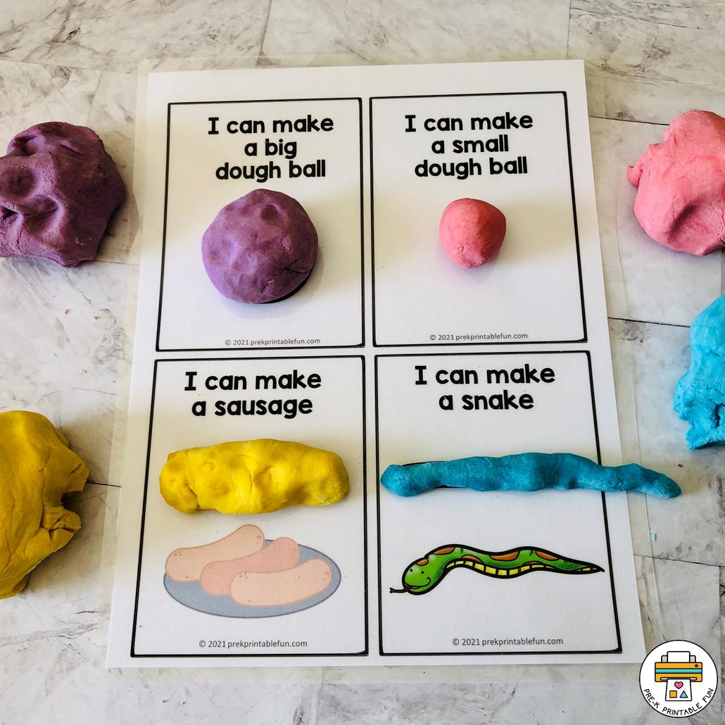  All you need is a few simple ingredients to make this safe, non-toxic, and even edible play dough.