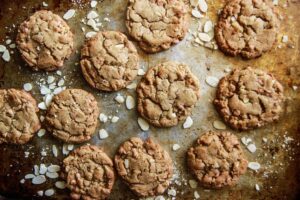 Almond Butterscotch Cookies (Gluten Free)