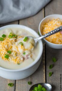 Baked Potato Soup for Grilling Leftovers - Gluten Free
