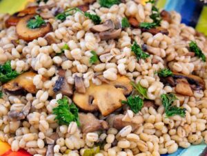 Barley & Mushrooms -- Not Gluten Free