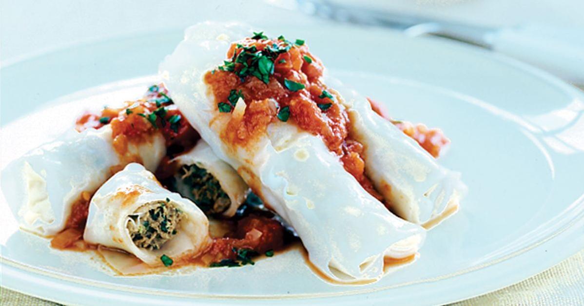 Get Creative with This Delicious Beef and Oregano Cannelloni