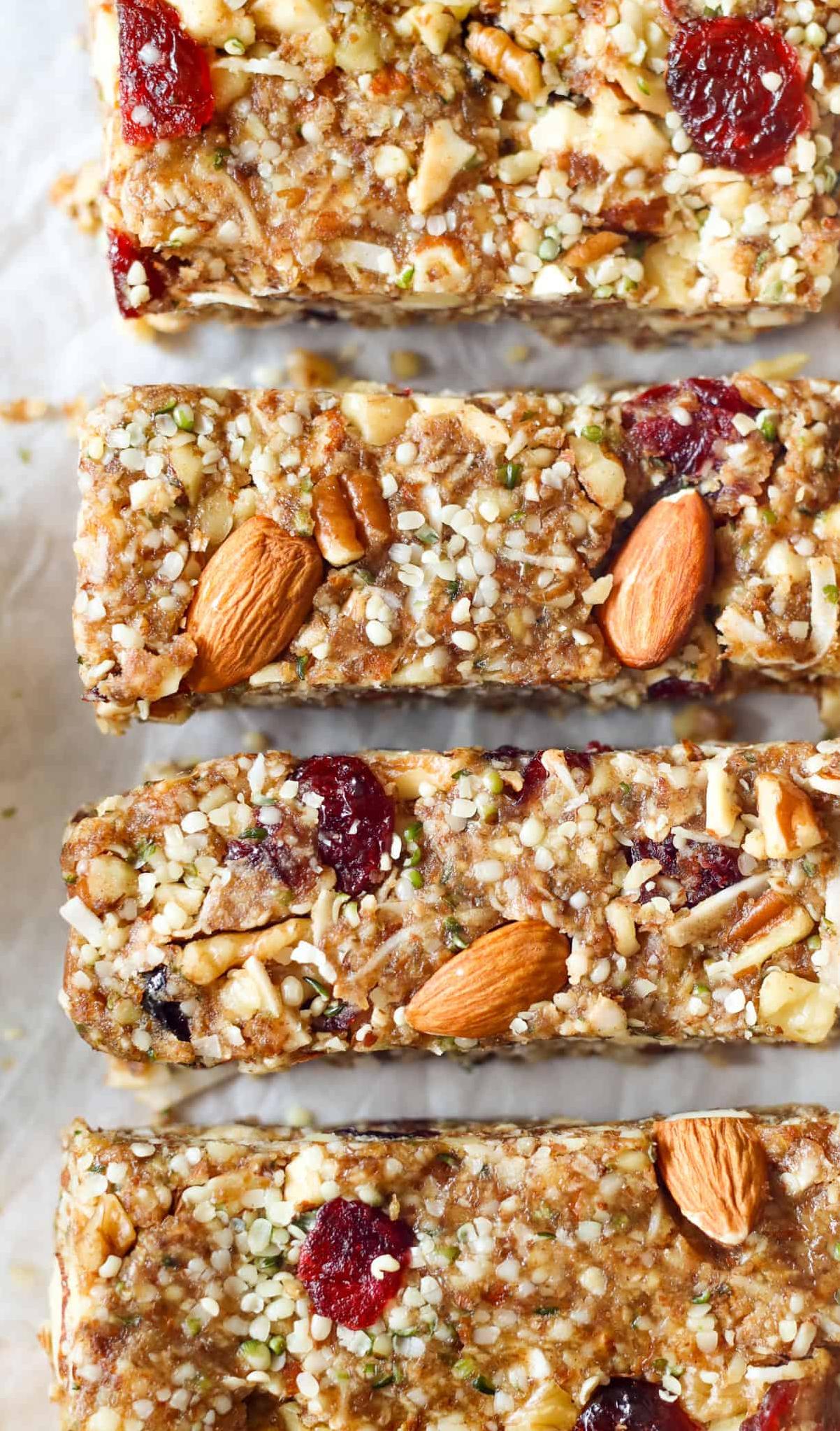  Better than store-bought, these bars are homemade with care.