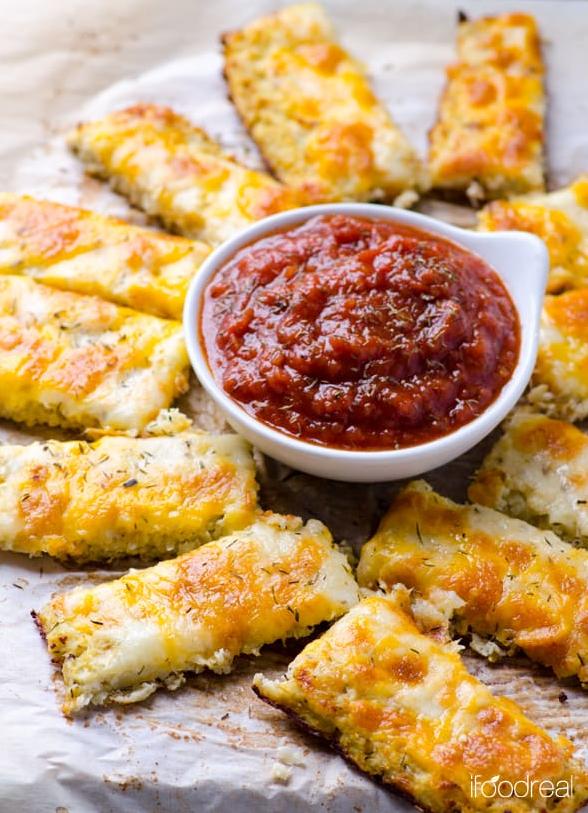  Bite into the crispy exterior and melty cheese interior of these sticks.