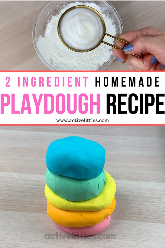  Bring childhood memories back to life and let your imagination run wild with this easy-to-make play dough.