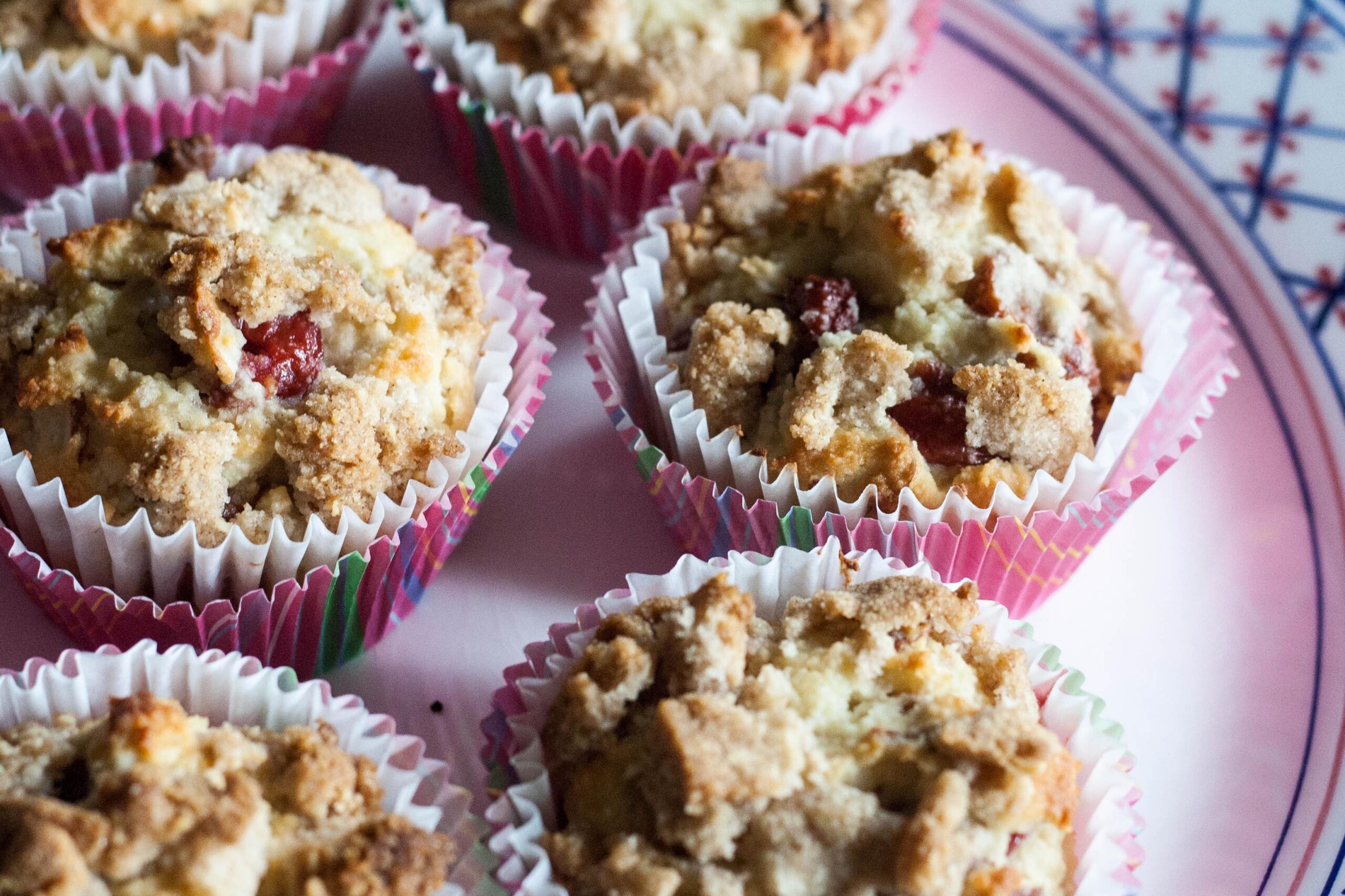  Bursting with juicy cherries, these muffins are bound to be your new favorite!