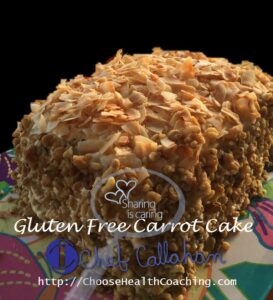 Cal's Gluten Free Carrot Cake