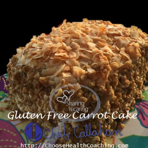 Cal's Gluten Free Carrot Cake