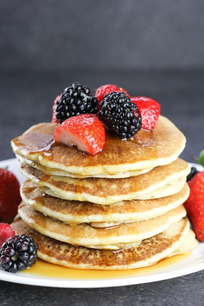  Can pancakes be healthy and gluten-free? Yes, they can! You'll love every bite of these.