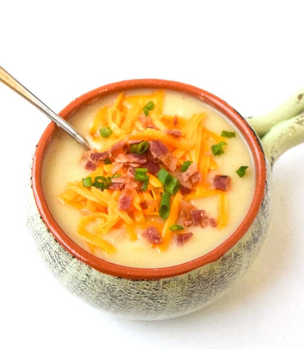  Can you believe this delicious soup is both gluten-free and dairy-free?