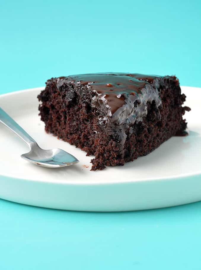  Can't have eggs or dairy? No problem, this chocolate cake will satisfy your cravings.