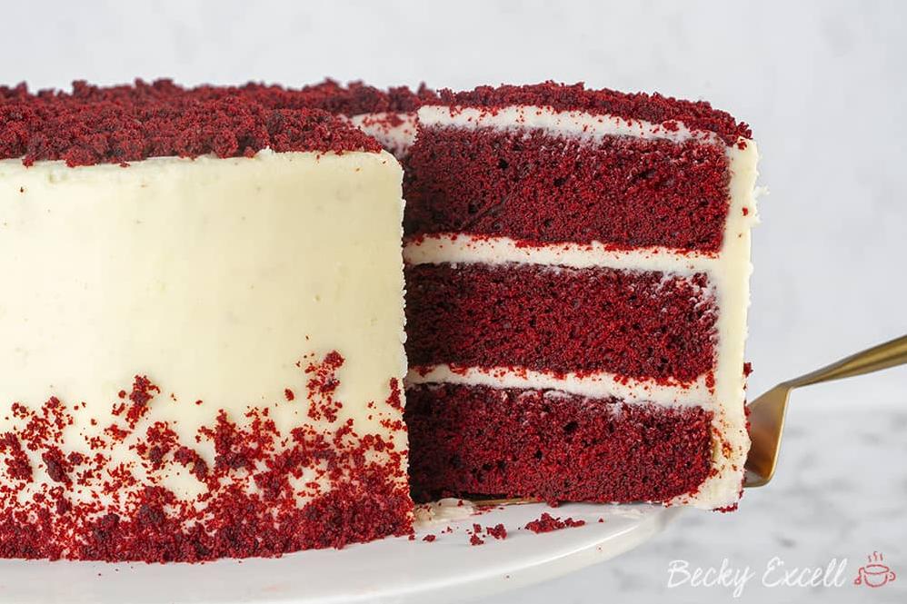  Celebrate life with a slice of gluten-free red velvet cake