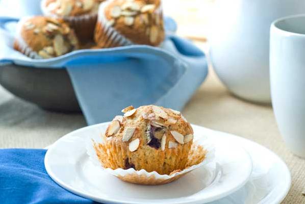  Cherry goodness and almond flavor collide in this gluten-free muffin recipe.