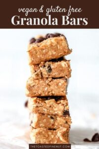 Chewy Granola Bars Vegan, Gluten Free, Egg Free, Dairy Free