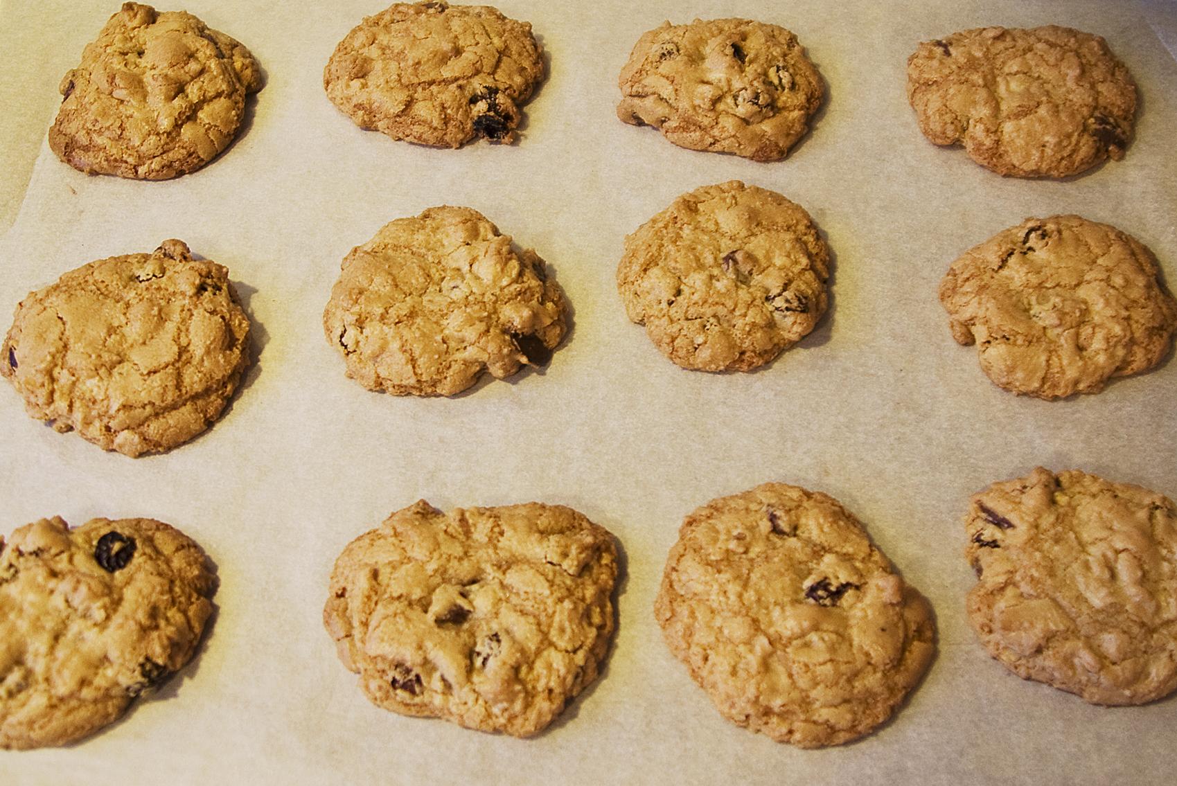  Chocolate and walnuts, a match made in cookie heaven.