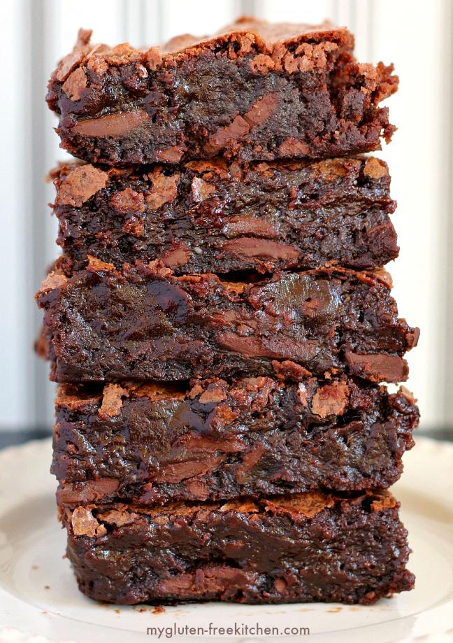  Chocolate cravings? Check. Gluten-free? Check. Brownies? Check.