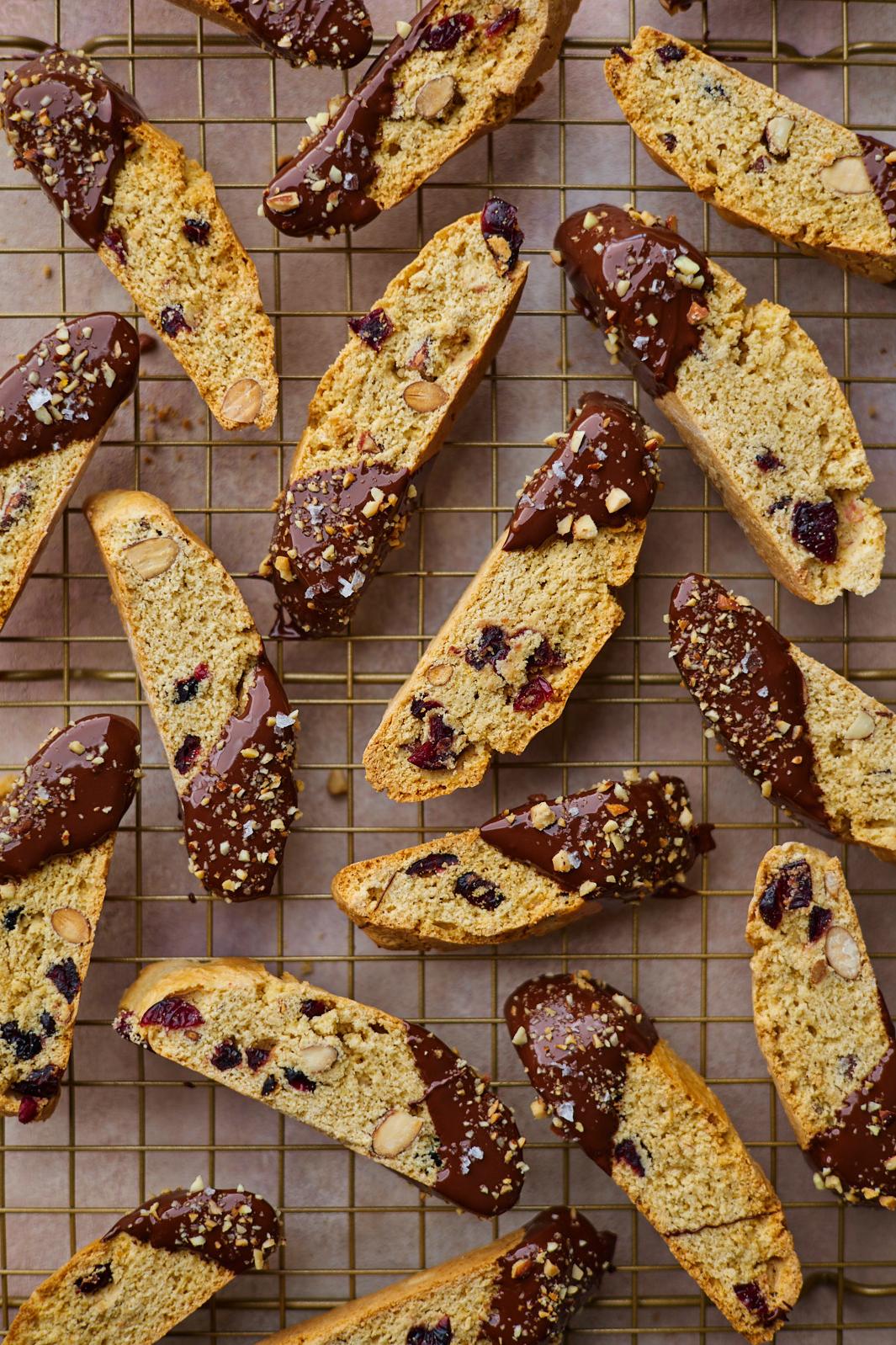  Cranberries and almonds make a heavenly match in this gluten-free recipe.