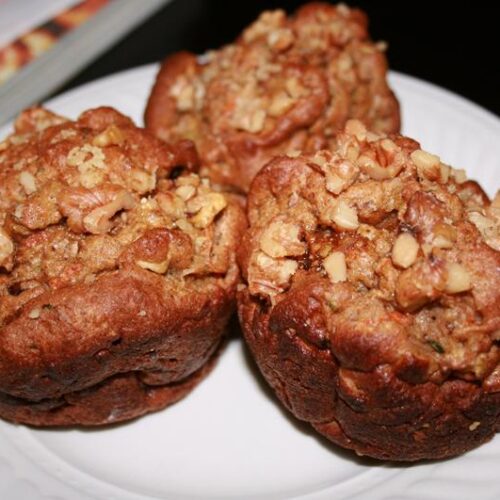 Cranberry-Apple Spice Muffins (Gluten Free)