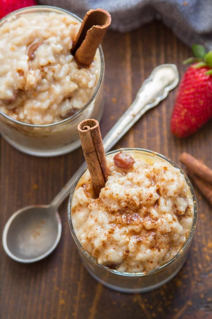 Creamy and dreamy dairy-free rice pudding