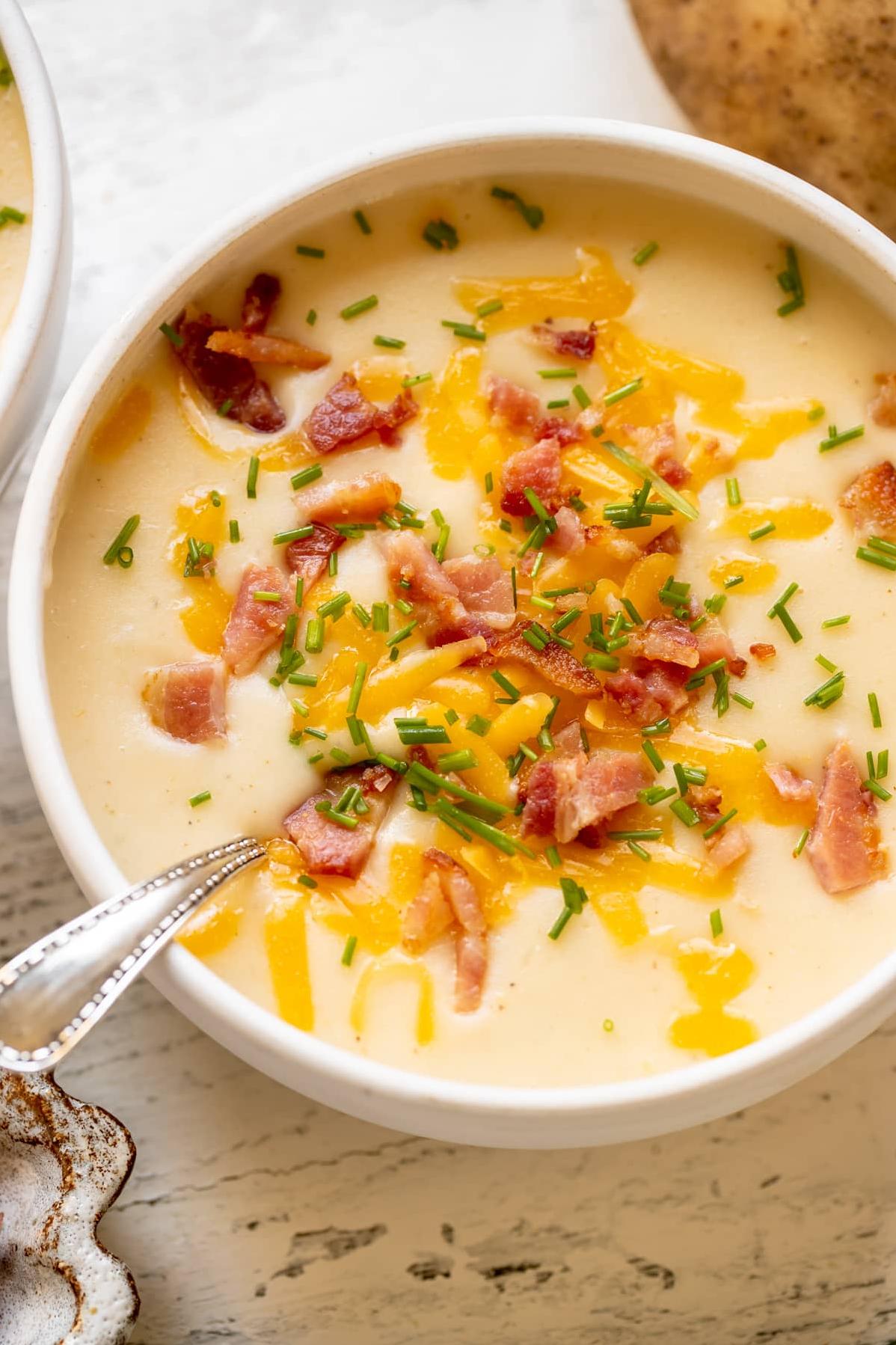  Creamy and dreamy: gluten-free baked potato soup!