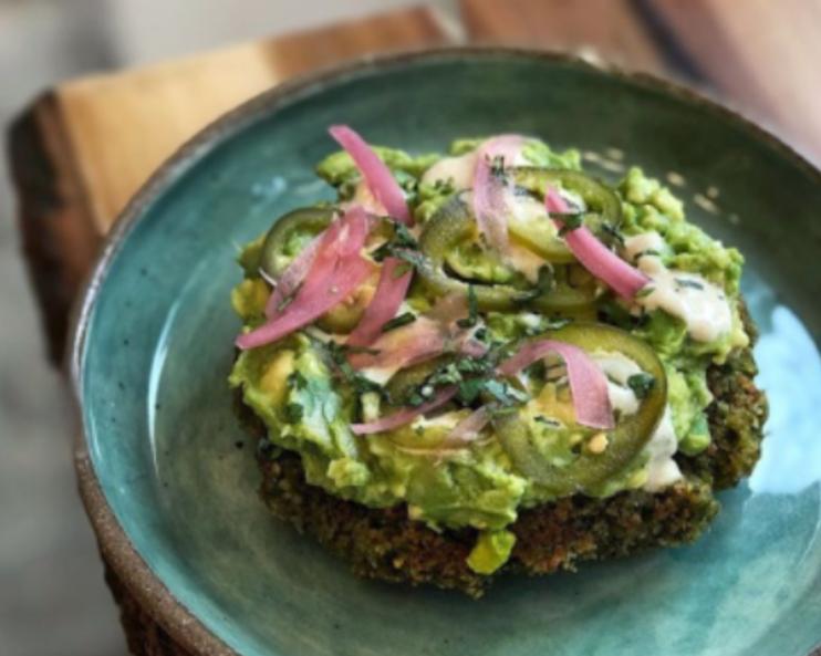  Creamy avocado with a crispy gluten-free toast is a match made in heaven