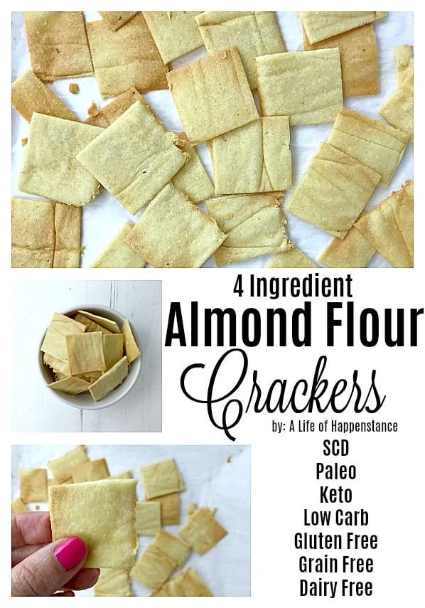  Crispy and crunchy gluten-free crackers