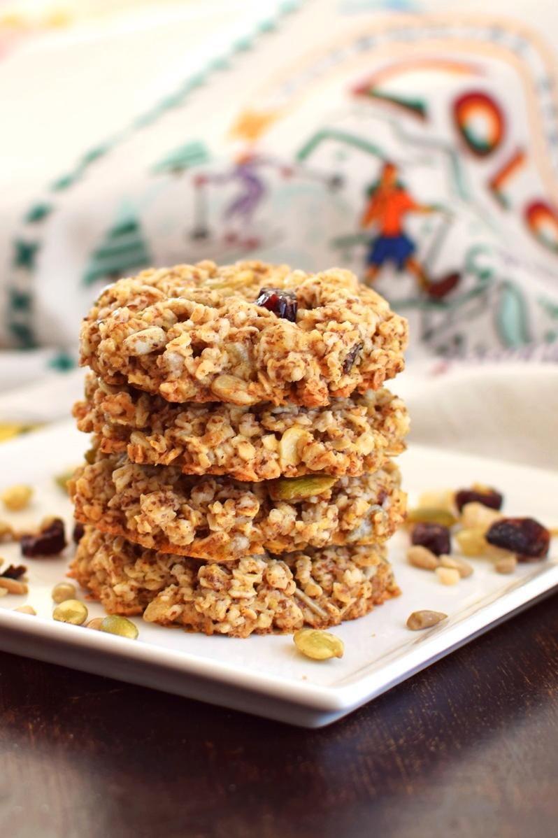  Crispy and flavorful Millet Trail Mix Cookies that are gluten-free and dairy-free!