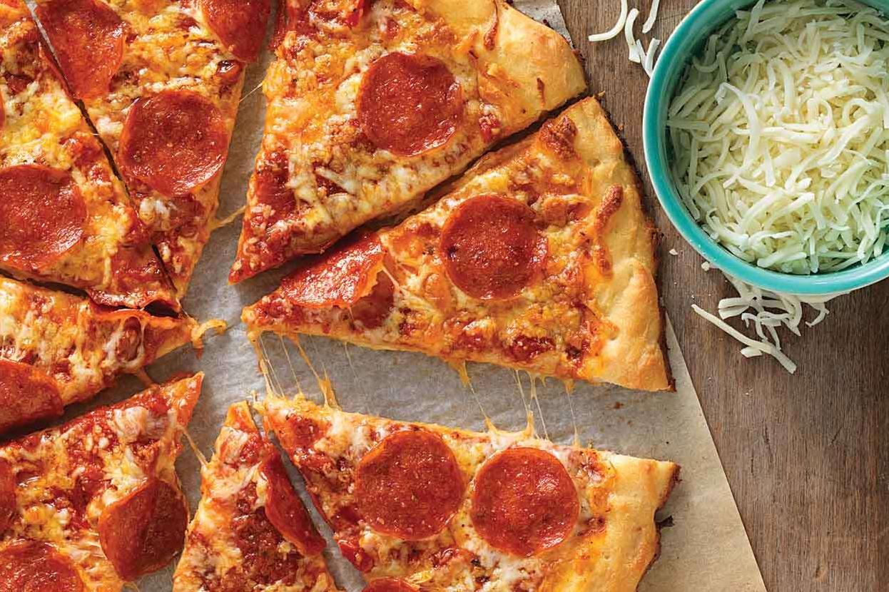  Crispy and gluten-free crust, ready in minutes!