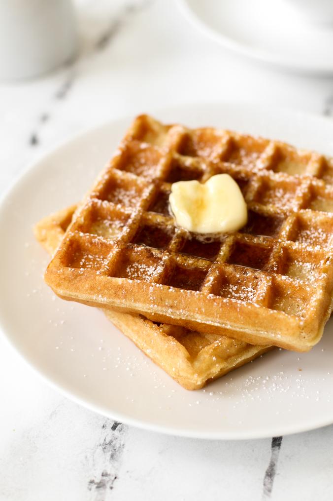  Crispy on the outside, soft on the inside - our waffles are perfect for any time of day.