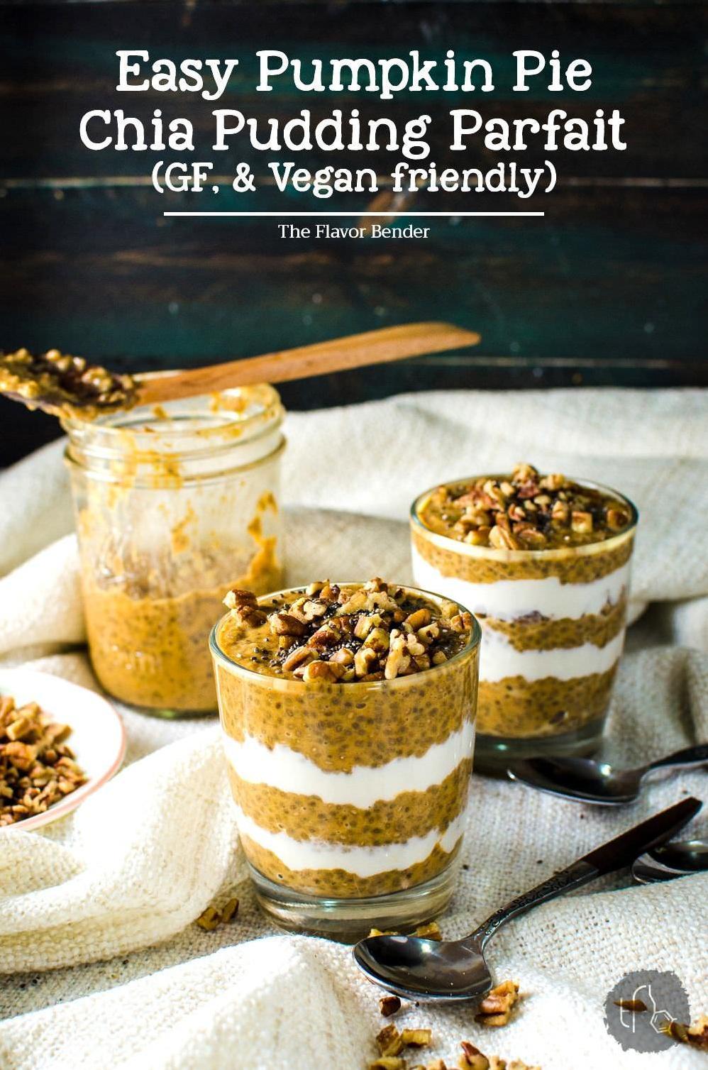  Crunchy chia seeds give this parfait an extra kick