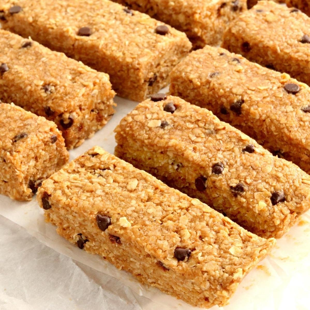  Crunchy granola bars perfect for a quick snack!
