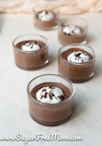 Dairy Free Sugar Free Chocolate Mousse