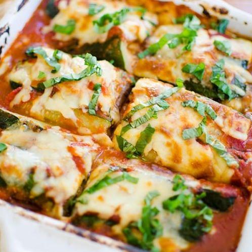  Dig into this delicious and colorful lasagna!