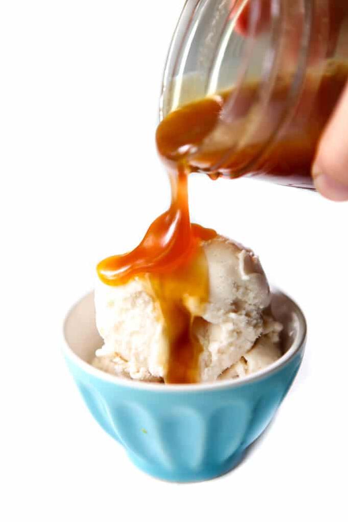  Dip, drizzle, or drench your favorite desserts with this mouth-watering dairy-free butterscotch sauce.