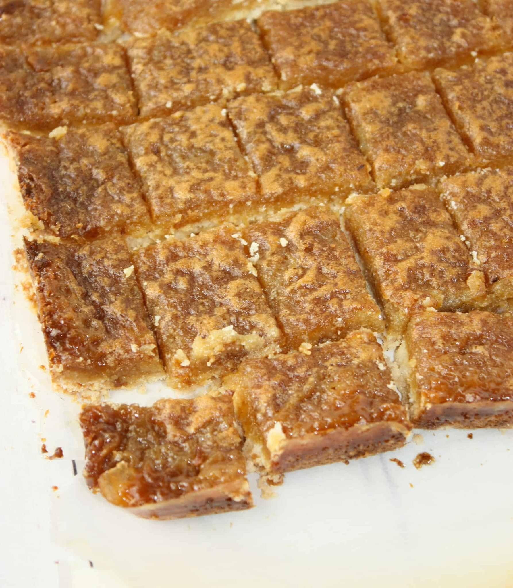  Dive into a slice of heaven with these Peanut Butter Tart Squares