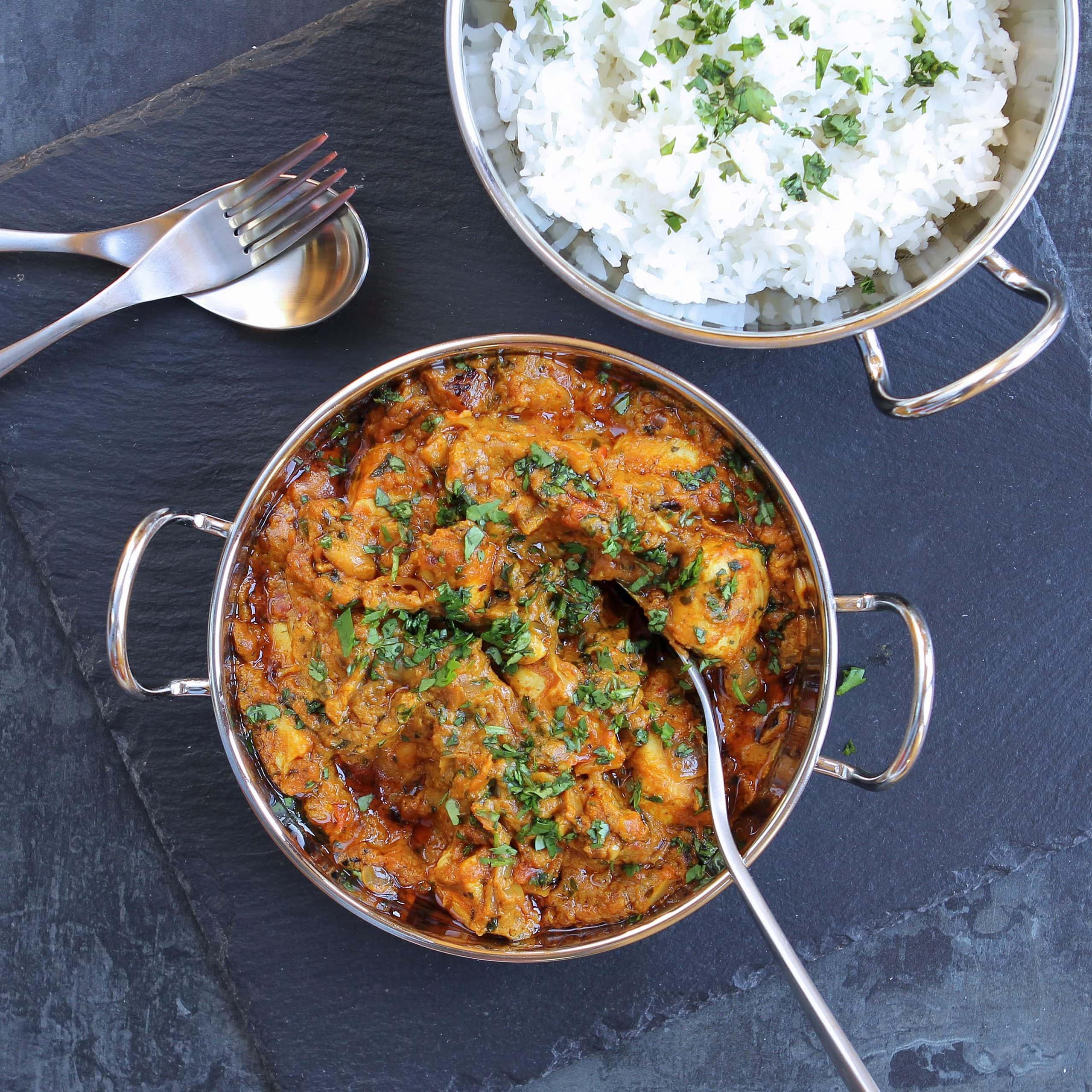  Don't let gluten hold you back from enjoying a hearty meal like this chicken curry.