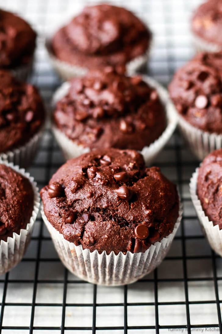  Don't let the gluten-free label fool you, these muffins are packed with flavor.