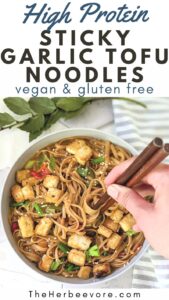 Easy Gluten Free Tofu Noodles