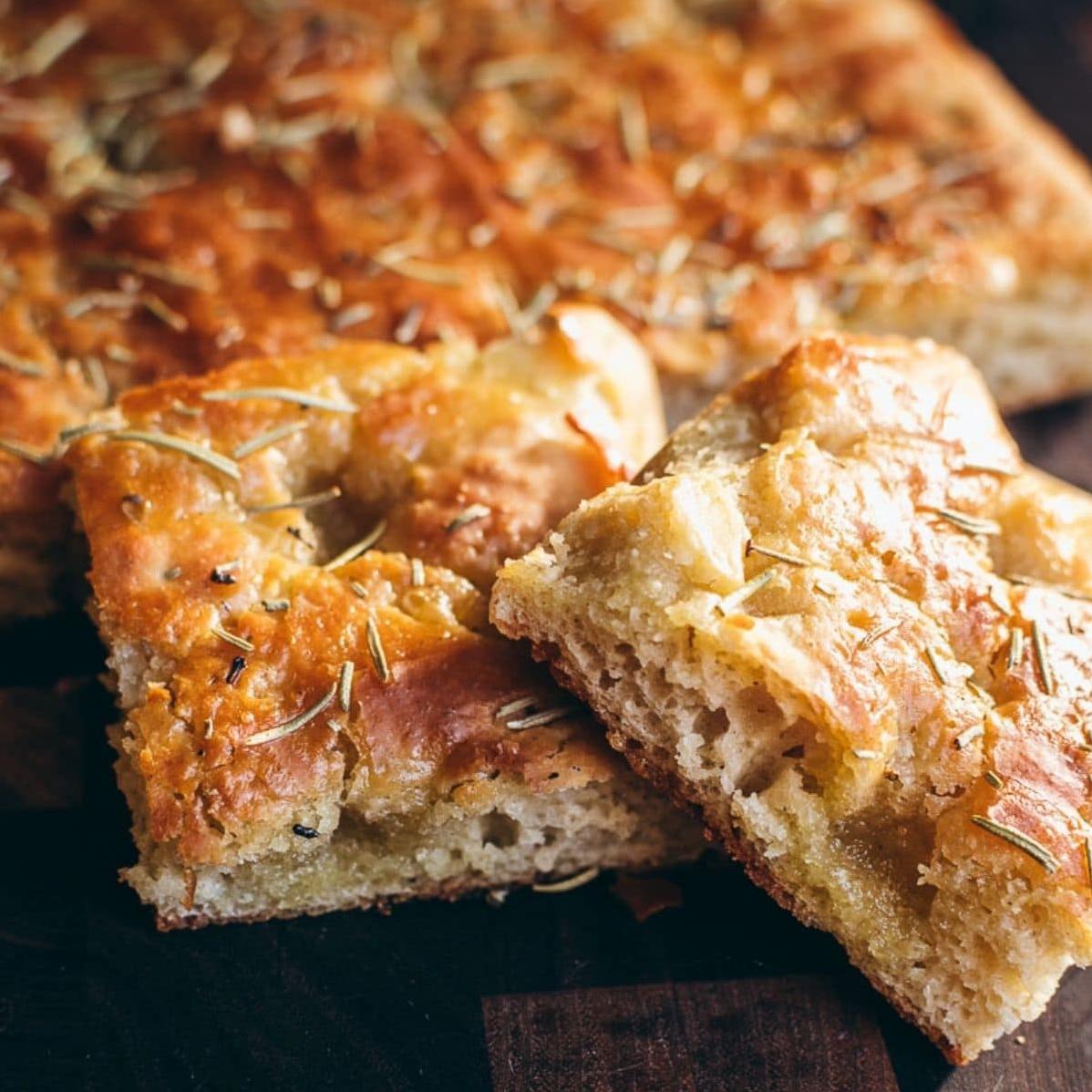  Enjoy the taste of Italy with this delicious bread.