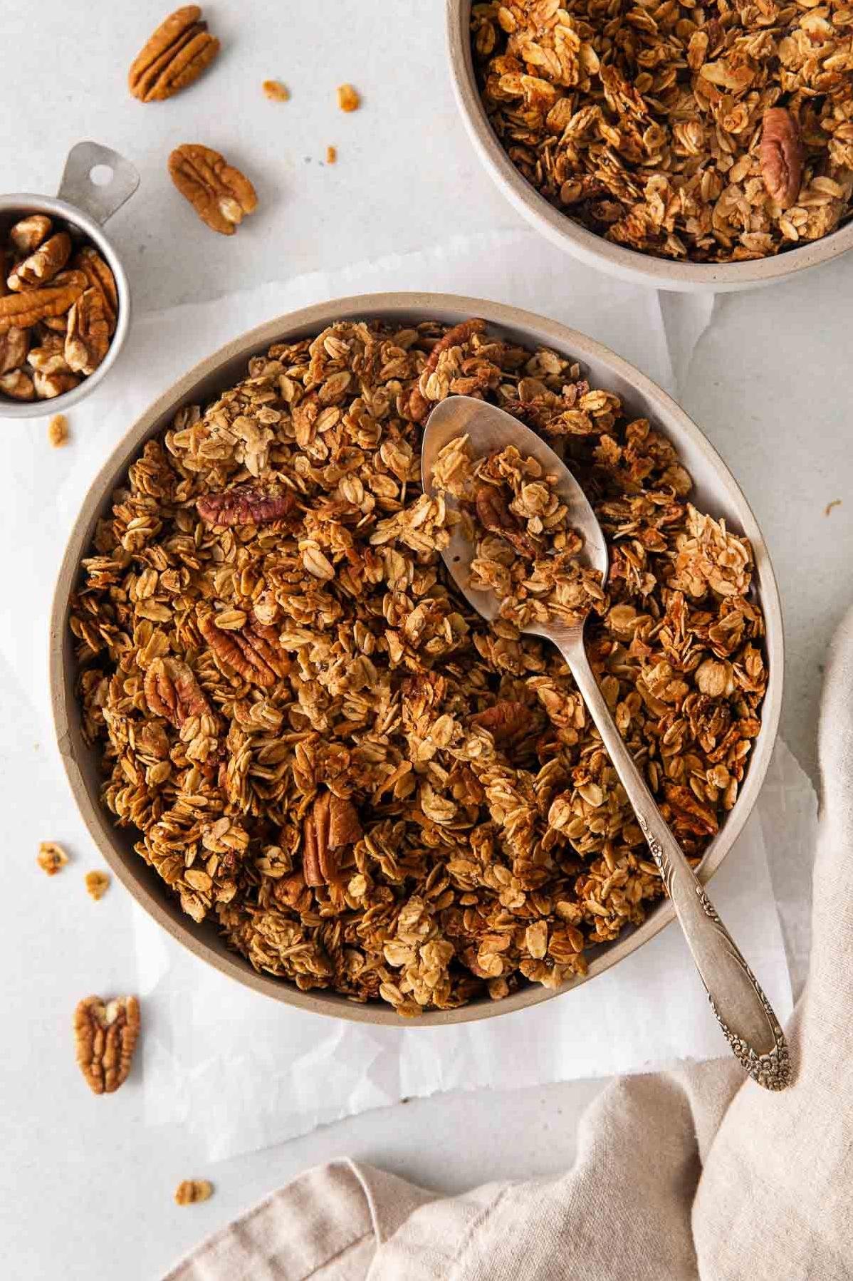  Fill your kitchen with the aroma of freshly baked granola
