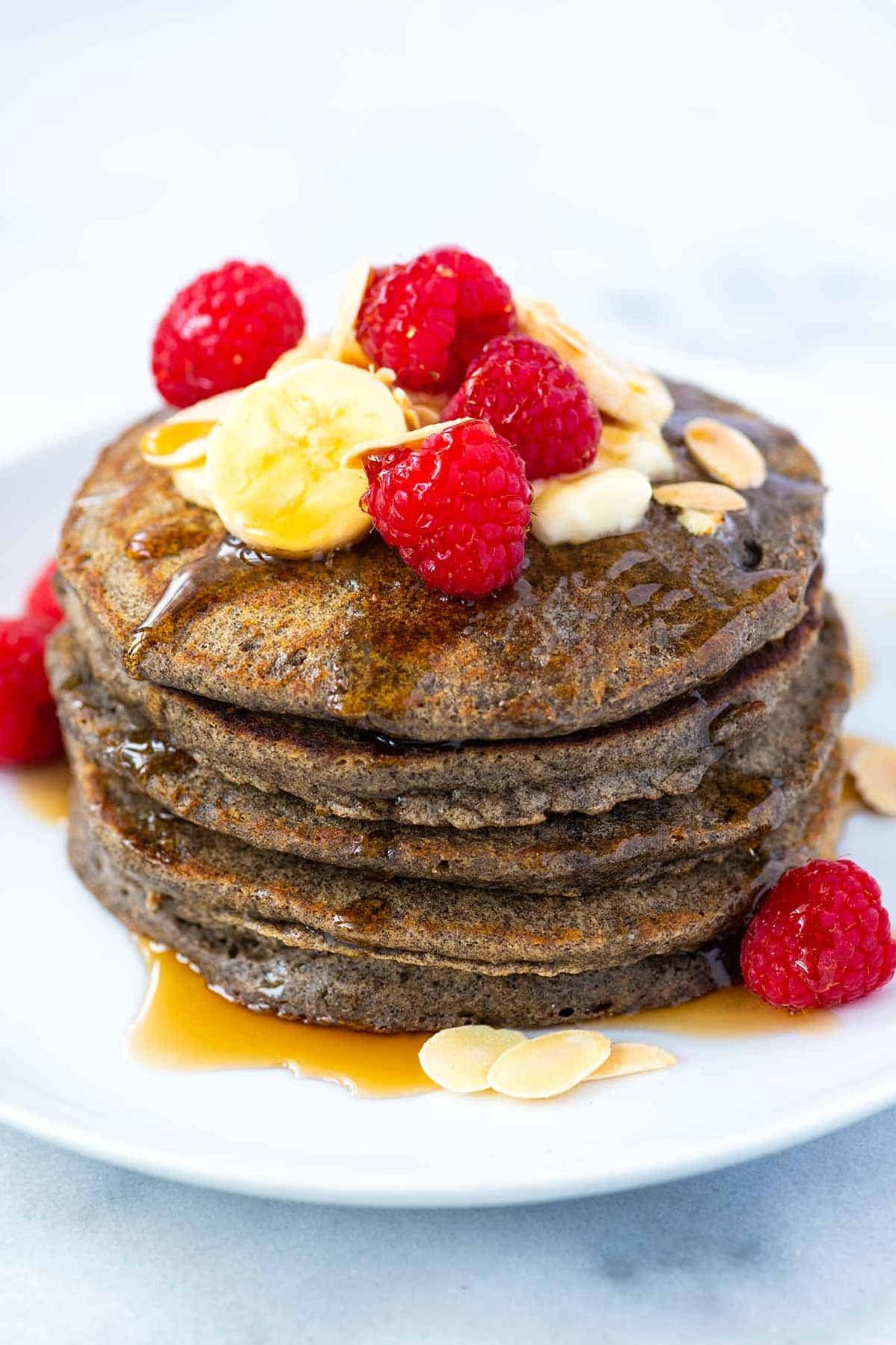  Fluffy and delicious gluten-free buttermilk buckwheat pancakes!